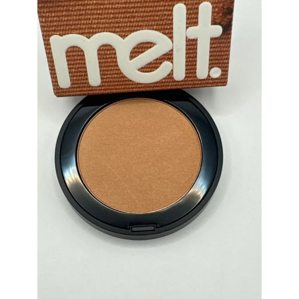 Melt Cosmetics Powder Blushlight Lynx Warm Terracotta Shimmer Blush Highlighter